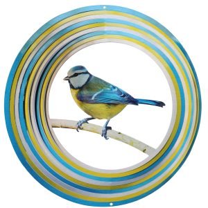 Blue Tit Wind Spinner 12''