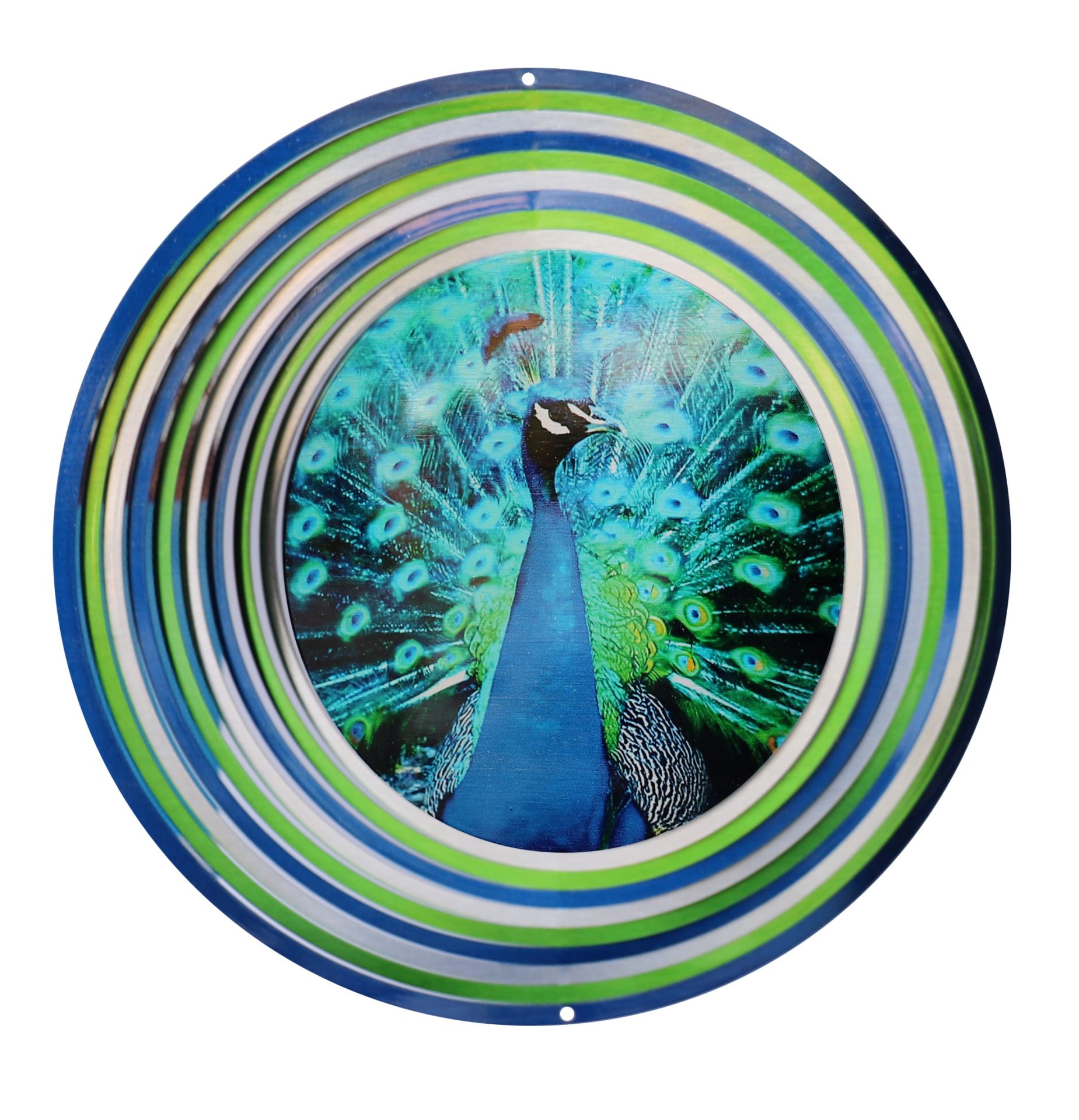 Peacock Wind Spinner 12''